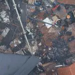 acidente avião gramado