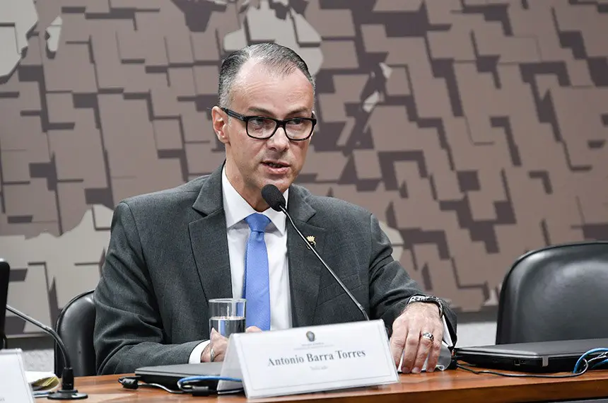 Antonio Barra Torres, atual presidente da Anvisa | Foto: Leopoldo Silva/Agência Senado