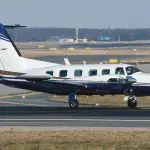 O avião PA-42 Cheyenne, da fabricante Piper | Foto: Divulgação/Aircharter