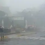 avião de pequeno porte gramado