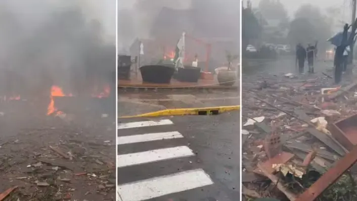 avião de pequeno porte gramado