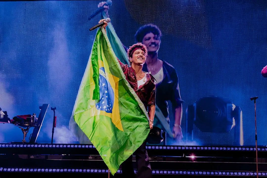 Bruno Mars foi um dos artistas mais buscados no Google em 2024