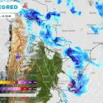 ciclone e frente fria no fim de semana - meteored