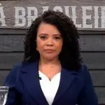 Foto de Geisiane Freitas, nova âncora do Jornal da Oeste