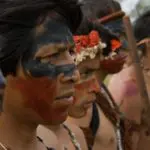 Indígenas Guarani; eles vivem no Brasil, Bolívia, Paraguai e Argentina | Foto: Reprodução/Redes sociais
