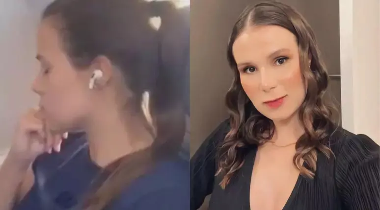 Jeniffer Castro viralizou nas redes sociais depois de se recusar a trocar de lugar em avião | Foto: Reprodução/Redes sociais