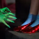Sapatos usados por Judy Garland no filme O Mágico de Oz | Foto: Heritage Auctions/Divulgação