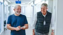 Lula no Hospital Sírio-Libanês de São Paulo | Foto: Ricardo Stuckert/PR
