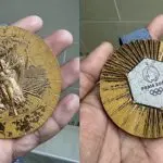 Atletas da França compartilham estado das medalhas conquistadas na Olimpíada | Foto: Reprodução/Redes sociais