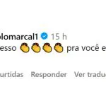 Pablo Marçal desejou uma boa estreia a Datena no SBT | Foto: Instagram