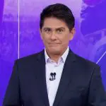Foto de César Filho no estúdio do SBT Brasil