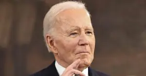 O ex-presidente dos EUA Joe Biden durante as cerimônias de posse de Donald Trump, na Rotunda do Capitólio dos EUA em 20 de janeiro de 2025 em Washington, DC. | Foto: Reuters/Chip Somodevilla