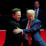 U.S. President-elect Donald Trump holds rally in Washington