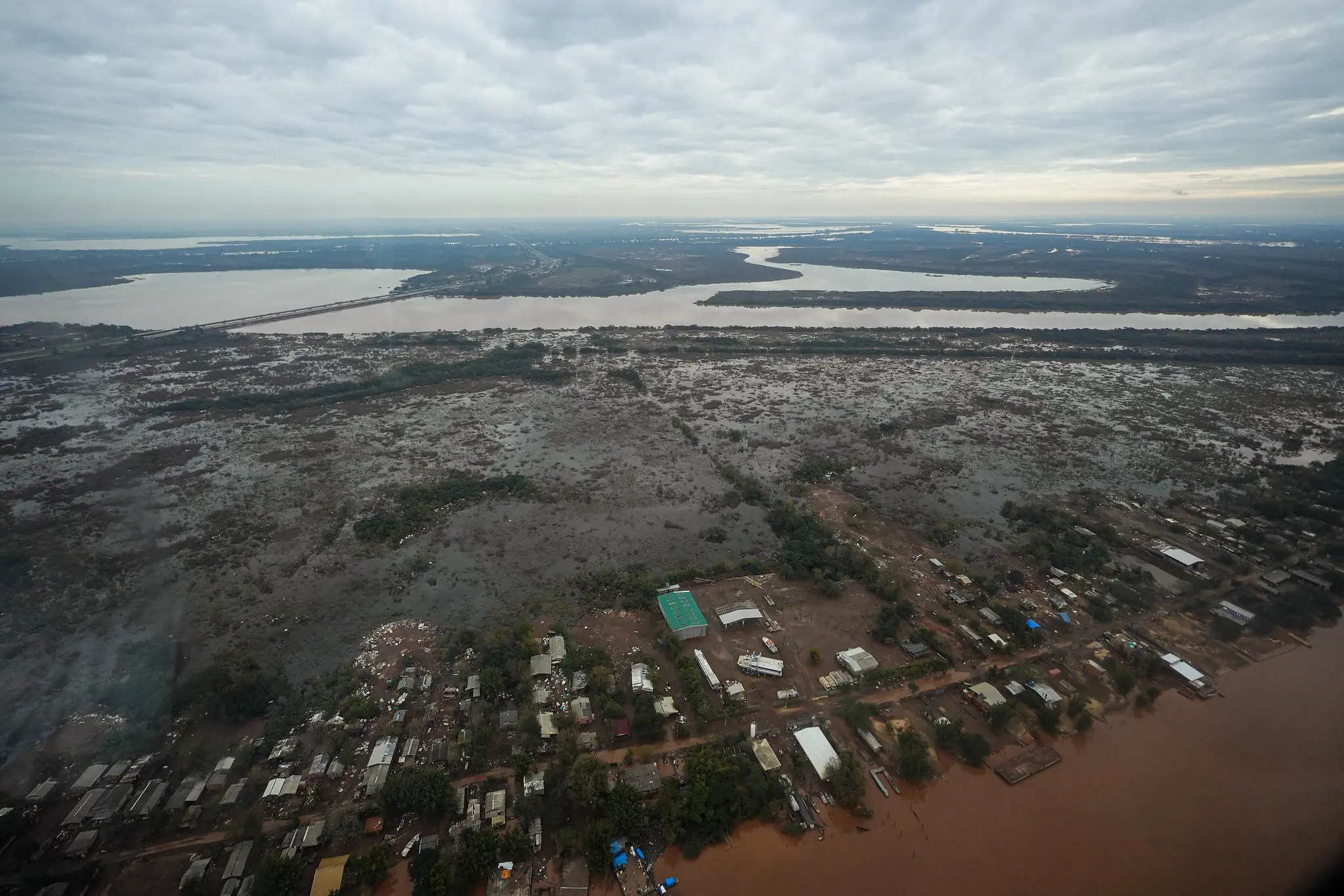 Chuvas causam enchentes no Rio Grande do Sul