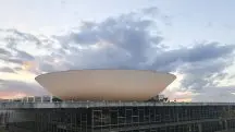 Fachada da Câmara dos Deputados, em Brasília