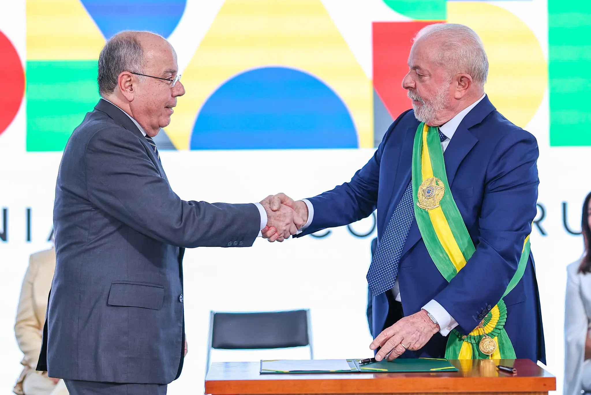 Lula e Mauro Vieira