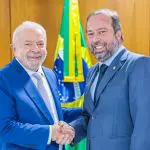 Reunião do Ministro do governo Lula Alexandre Silveira com o presidente Luiz Inácio Lula da Silva