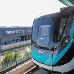 Canteiro de Obras do Aeromóvel no Aeroporto de Guarulhos