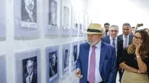 Presidente da República, Luiz Inácio Lula da Silva, durante visita às obras restauradas no Palácio do Planalto