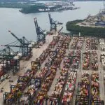 O Porto de Santos é o mais importante do Brasil em importações e exportações | Foto: Autoridade Portuária de Santos/Divulgação