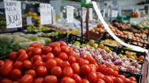 Inflação pressiona o preço dos alimentos