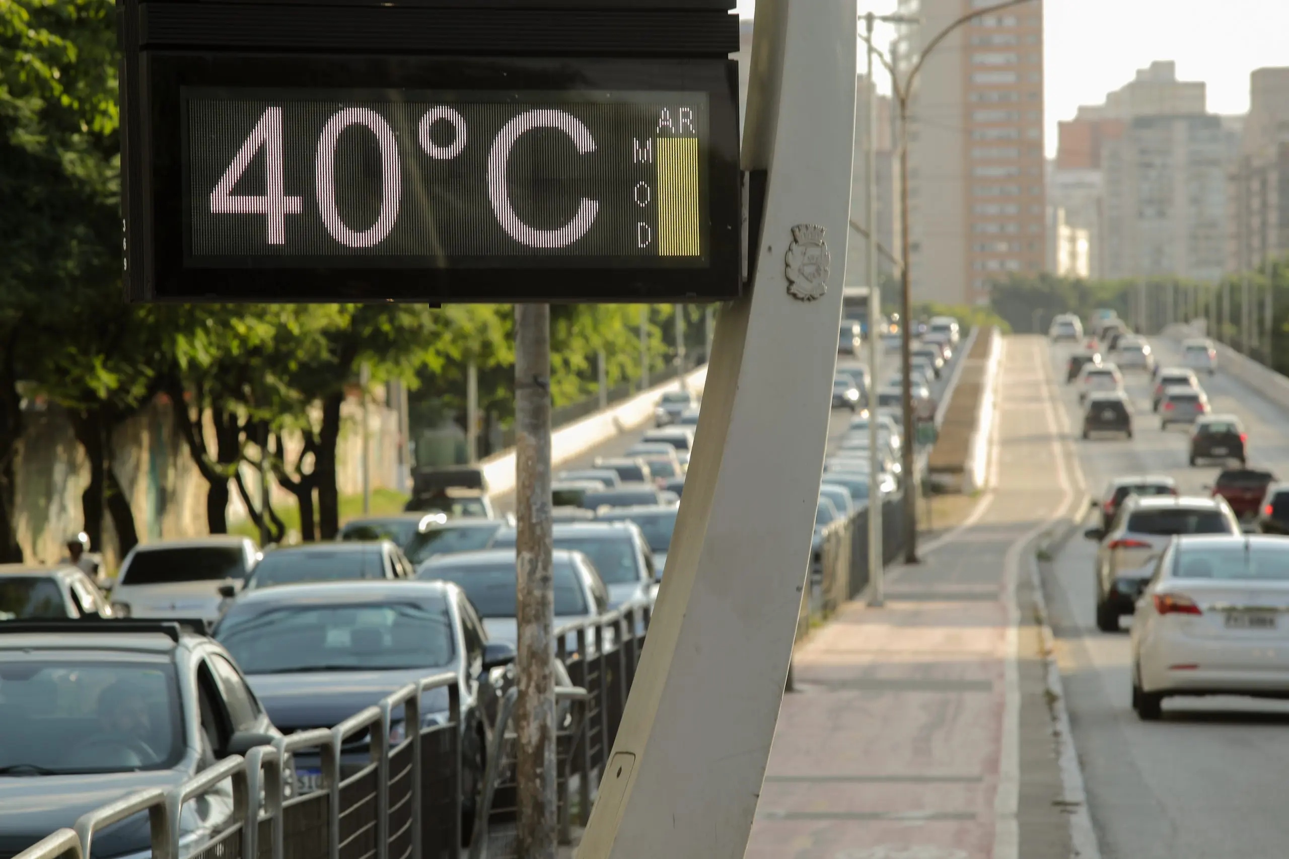 Calor intenso em São Paulo