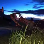 Avião agrícola que caiu na Bahia