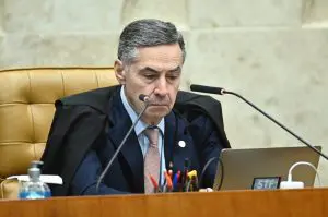 Barroso, durante sessão no STF - 4/12/2024 | Foto: Ton Molina/FotoArena/Estadão Conteúdo