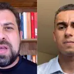 Boulos e Nikolas durante debate na CNN Brasil