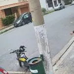Câmeras registram assalto
