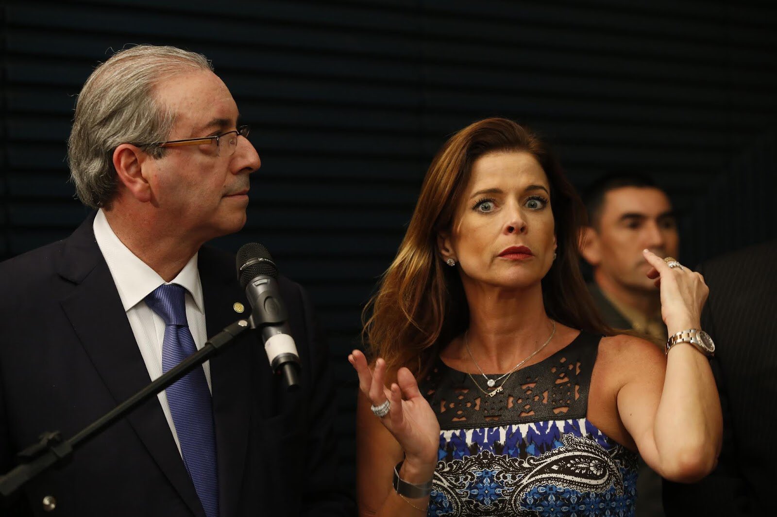 Cláudia Cruz é mulher do ex-deputado Eduardo Cunha | Foto: Reprodução/Twitter/X/@HumbertoReisJr