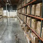 Galpão em Contagem construído para atender demandas dos Correios: rescisão contratual pode representar multa no valor de R$ 300 milhões | Foto: Divulgação/TRBL