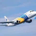 Aeronaves E-175, da Embraer | Foto: BNDES/Divulgação