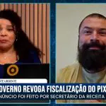 Geisiane Freitas e o deputado federal Paulo Bilynskyj, que comentaram sobre o recuo na medida do Pix