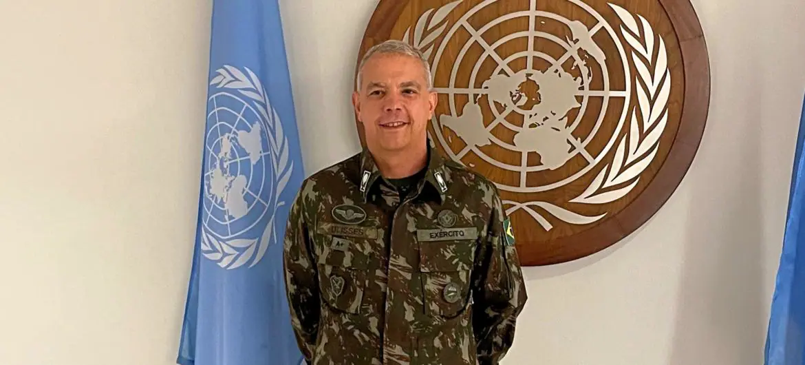 General Ulisses de Mesquita Gomes, nomeado pela ONU para servir na República Democrática do Congo