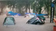 Chuva alaga Metrô