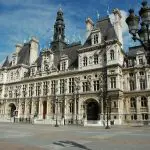 Fachada da Prefeitura de Paris
