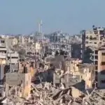 Além do acordo, lideranças ocidentais discutem se os EUA e Israel devem liberar fundos para a reconstrução de Gaza: receio de novos desvios para as mãos dos terroristas do Hamas | Foto: Reprodução/Twitter/X