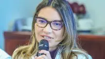 A primeira-dama, Janja, participa, junto da ministra Cida Gonçalves, de café da manhã com ministras | Foto: Claudio Kbene/Presidência da República