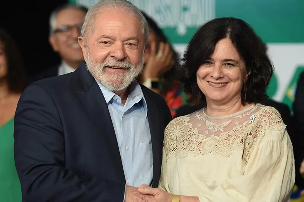 Nísia Trindade está à frente do Ministério da Saúde do governo Lula | Foto: Ton Molina/Fotoarena/Estadão Conteúdo