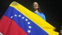 María Corina ainda disse que Maduro, ao tomar o poder, decide ‘cruzar a linha vermelha’ que oficializa a violação das leis da Venezuela | Foto: Reprodução/Instagram