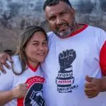 Luciene Neves Ferreira, presidente da ONG ligada ao PCC, e o marido Geraldo da Costa: conexões políticas em SP | Foto: Reprodução/Twitter/X