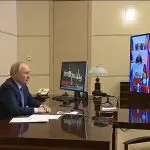 Em seu gabinete, Putin faz reunião ministerial, dá os parabéns a Trump e fala em 'paz duradoura', sobre conflito com a Ucrânia | Foto: Reprodução/Twitter/X