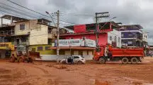 Cidade de Ipatinga (MG) foi atingida por fortes chuvas | Foto: Prefeitura de Ipatinga/Divulgação