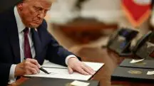 Donald Trump assina acordo