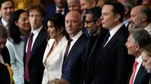 Os homens mais poderosos do mundo, durante a posse de Donald Trump: na visão do consórcio Lula-STF, eles são os inimigos do Brasil, escreve J.R. Guzzo | Foto: Reprodução: Twitter/X