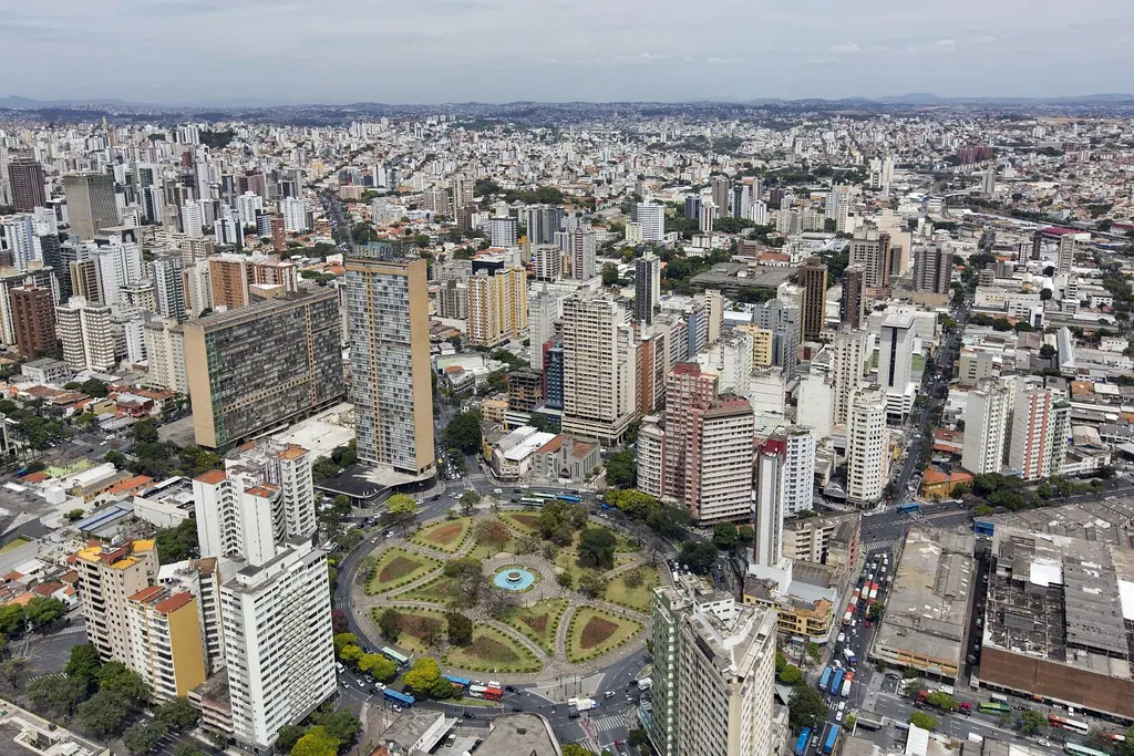 Vista aérea de Belo Horizonte