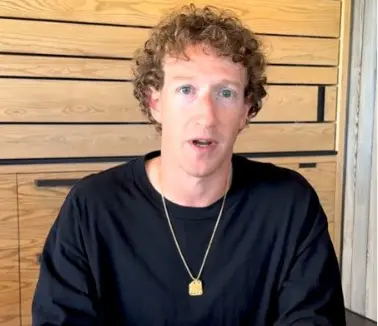 O CEO da Meta, Mark Zuckerberg