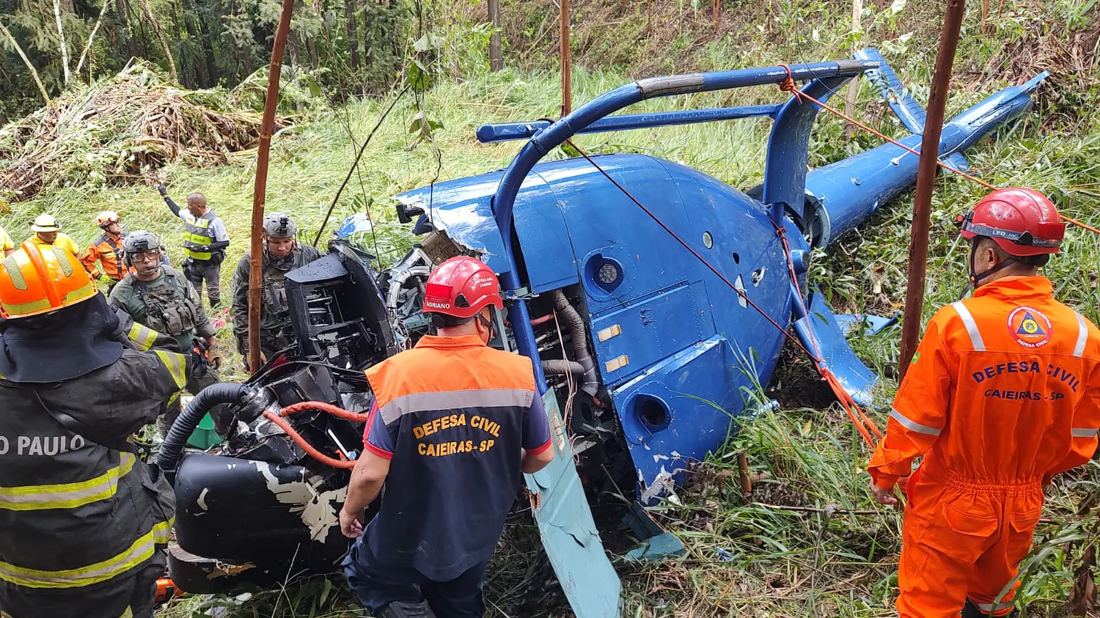 Acidente de helicóptero