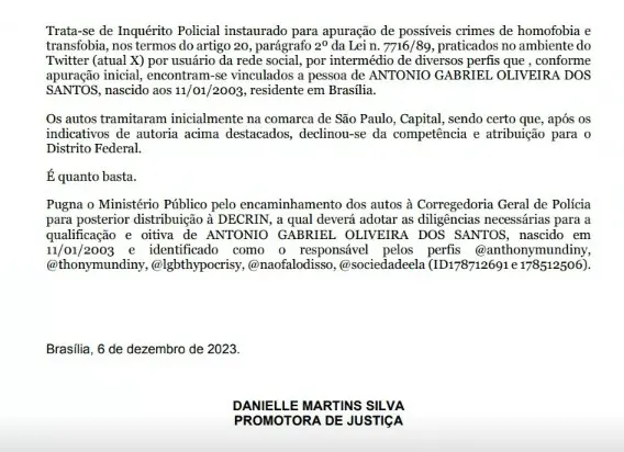 Justiça investiga rapaz por publicar memes quando menor de idade